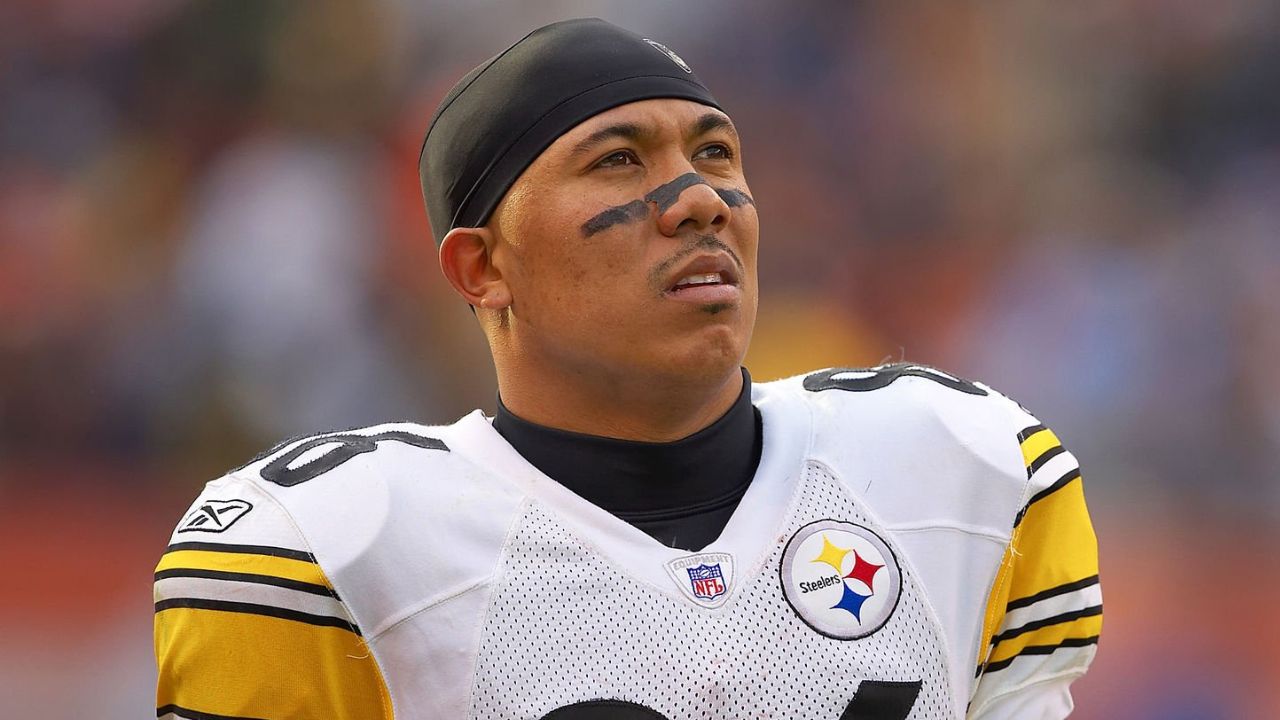 WR Hines Ward con los Pittsburgh Steelers