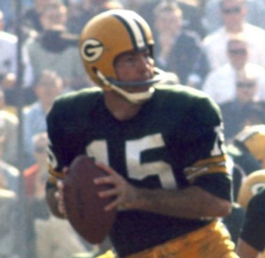 QB Bart Starr con los Green Bay Packers en el SB I