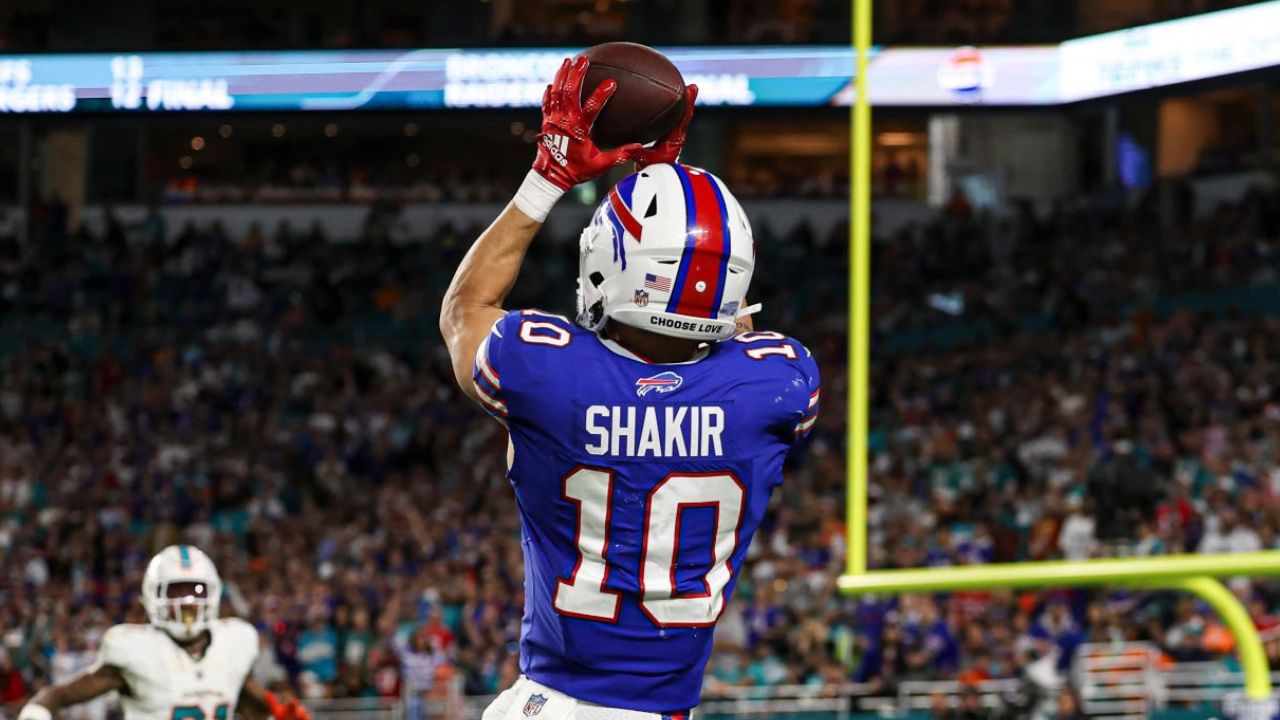 WR Khalil Shakir, Buffalo Bills