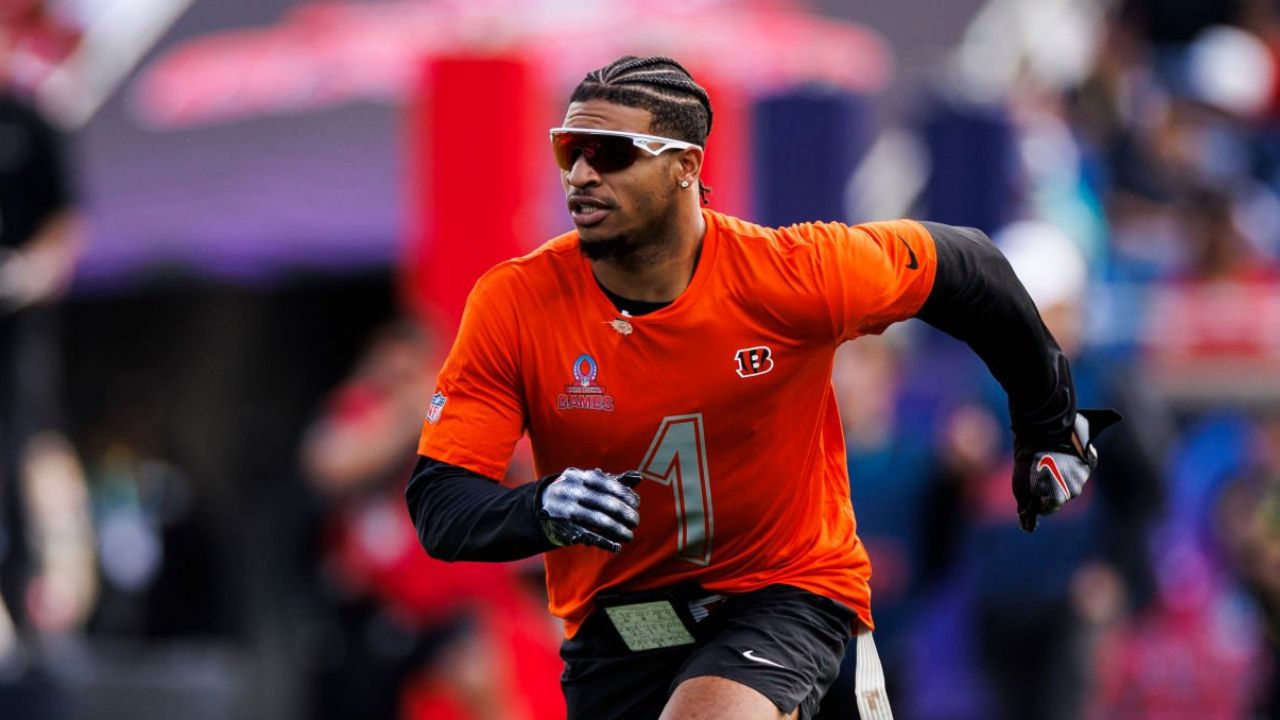 WR Ja'Marr Chase, Cincinnati Bengals, en los Pro Bowl Games 2024