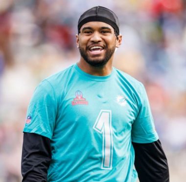 QB Tua Tagovailoa, Miami Dolphins, en los Pro Bowl Games 2024