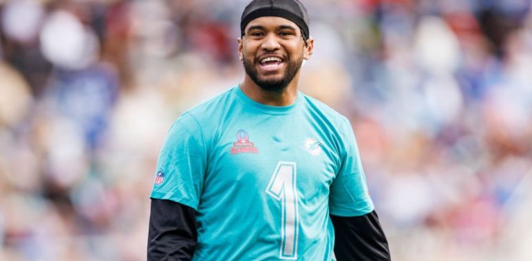 QB Tua Tagovailoa, Miami Dolphins, en los Pro Bowl Games 2024