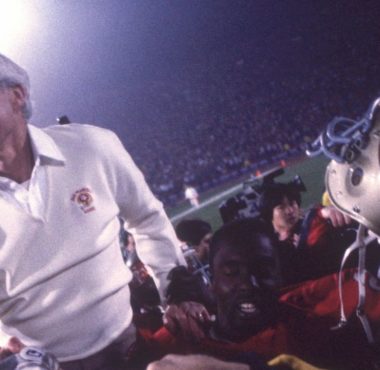 HC Bill Walsh con los San Francisco 49ers en el SB XIX