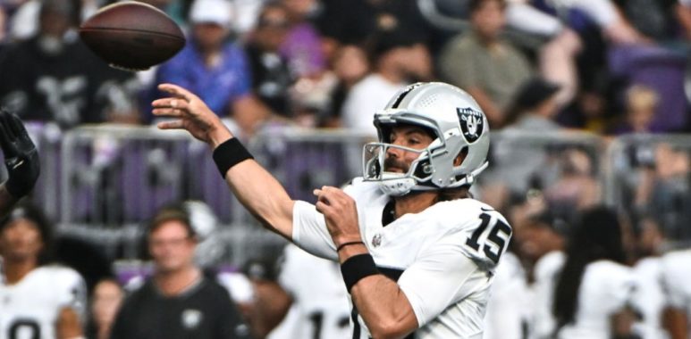 QB Gardner Minshew, Las Vegas Raiders