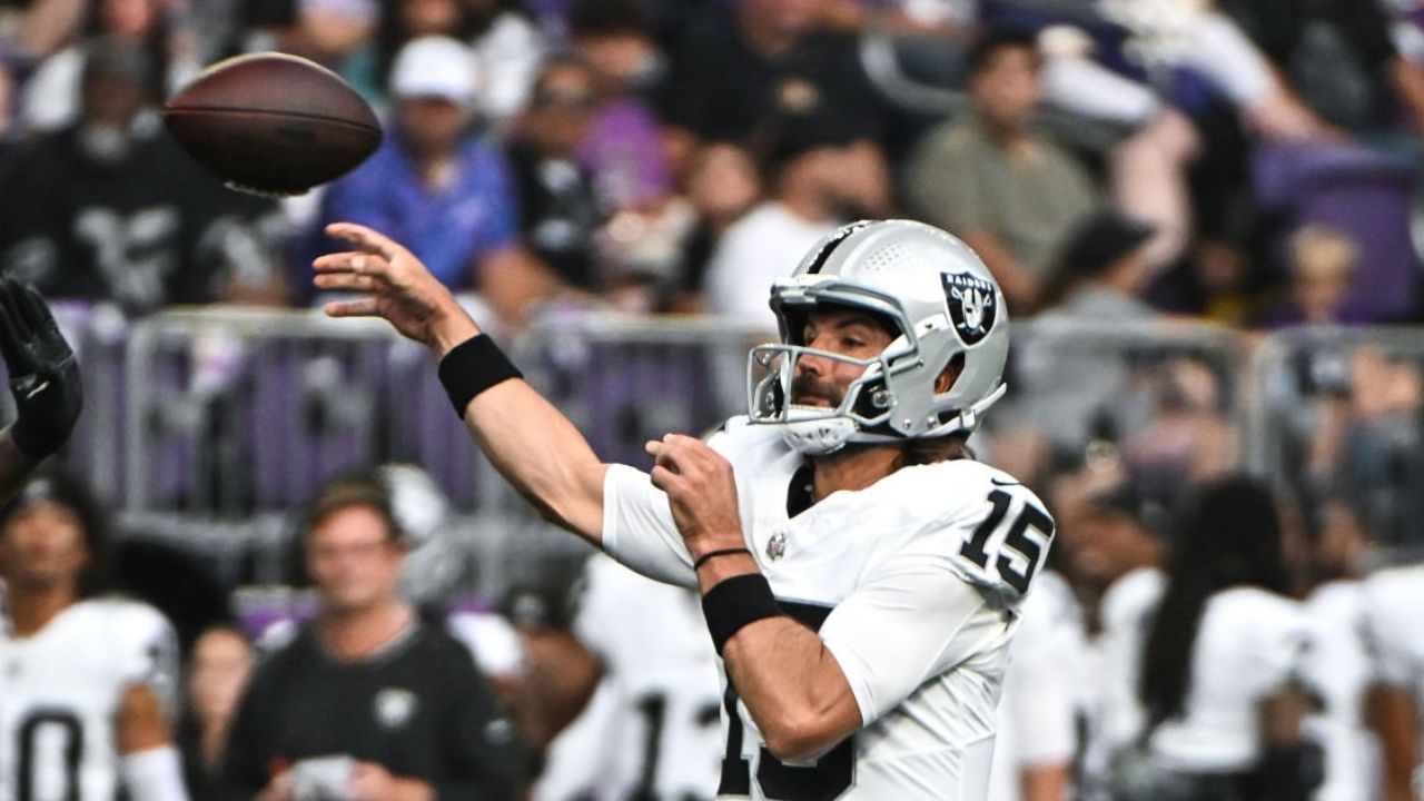 QB Gardner Minshew, Las Vegas Raiders