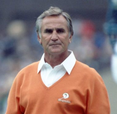 HC Don Shula con los Miami Dolphins