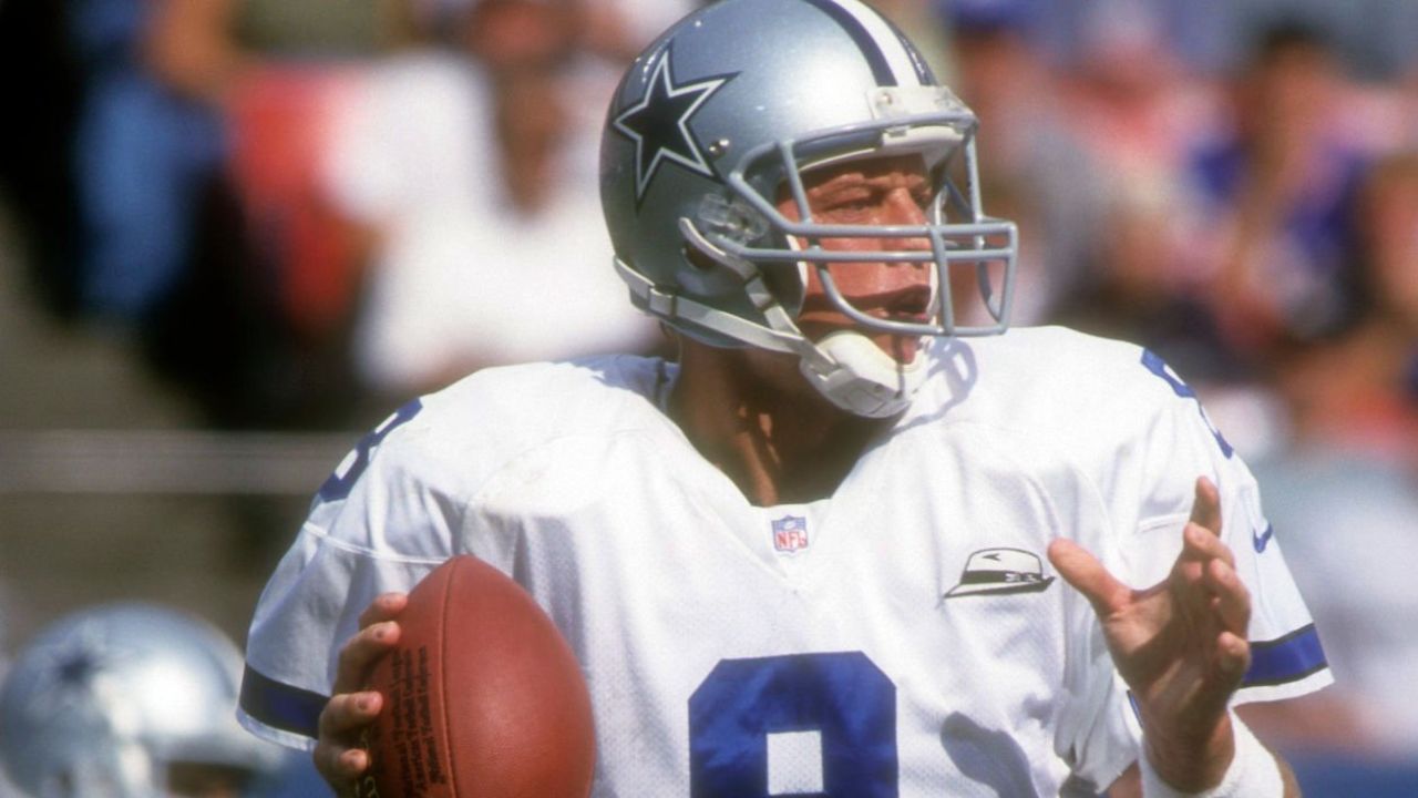 QB Troy Aikman con los Dallas Cowboys