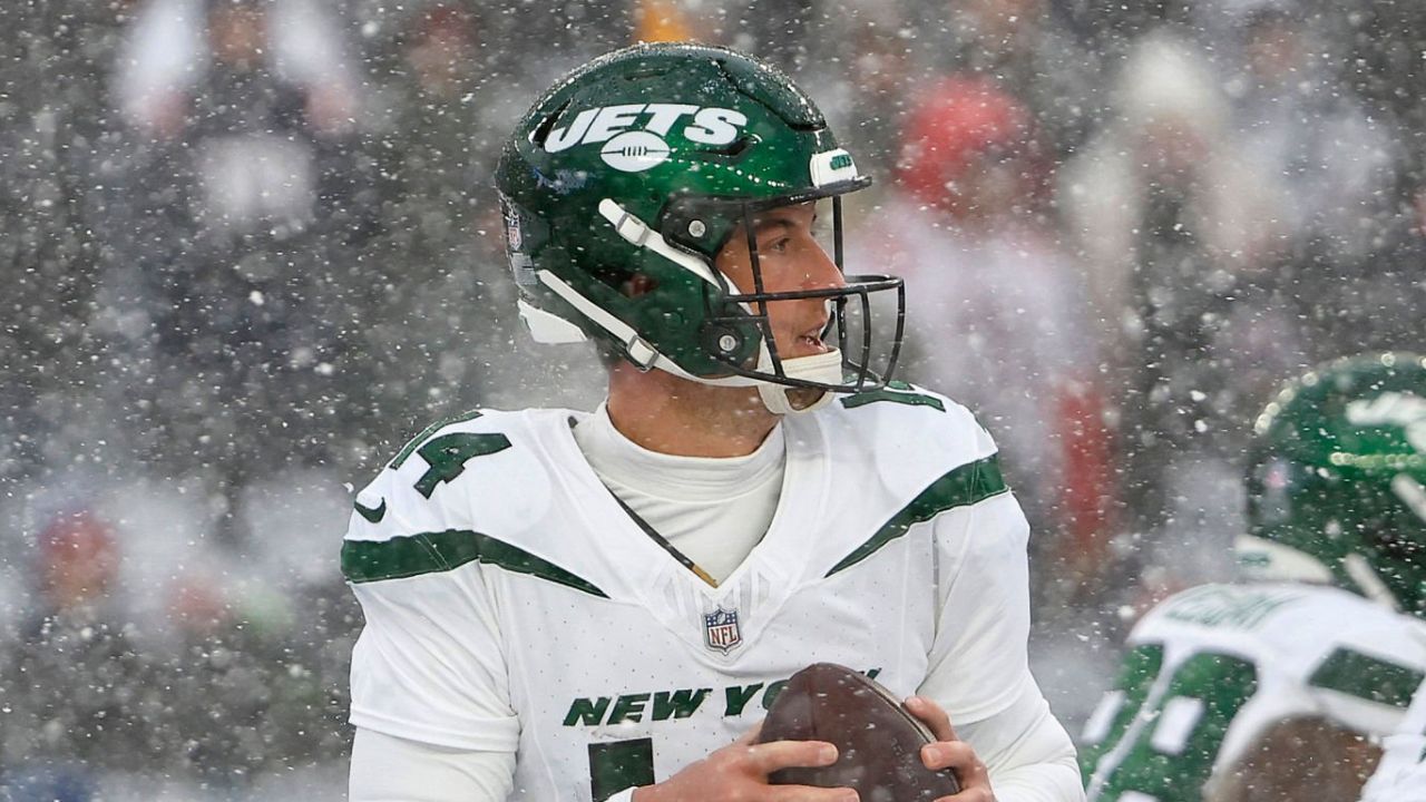 QB Trevor Siemian en su etapa con los New York Jets