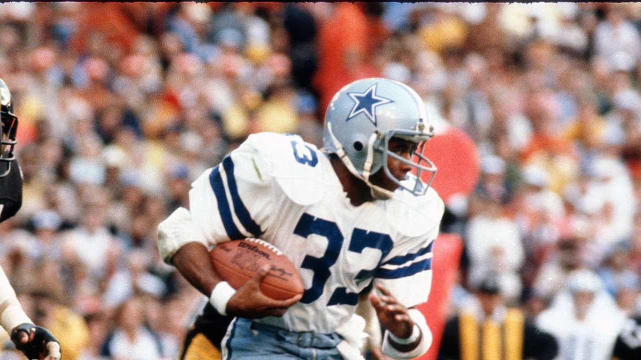 RB Tony Dorsett con los Dallas Cowboys