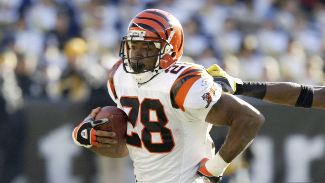 RB Corey Dillon con los Cincinnati Bengals