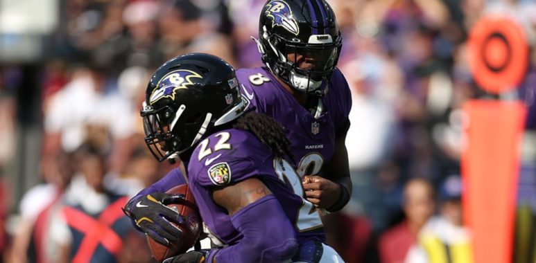 QB Lamar Jackson y RB Derrick Henry, Baltimore Ravens