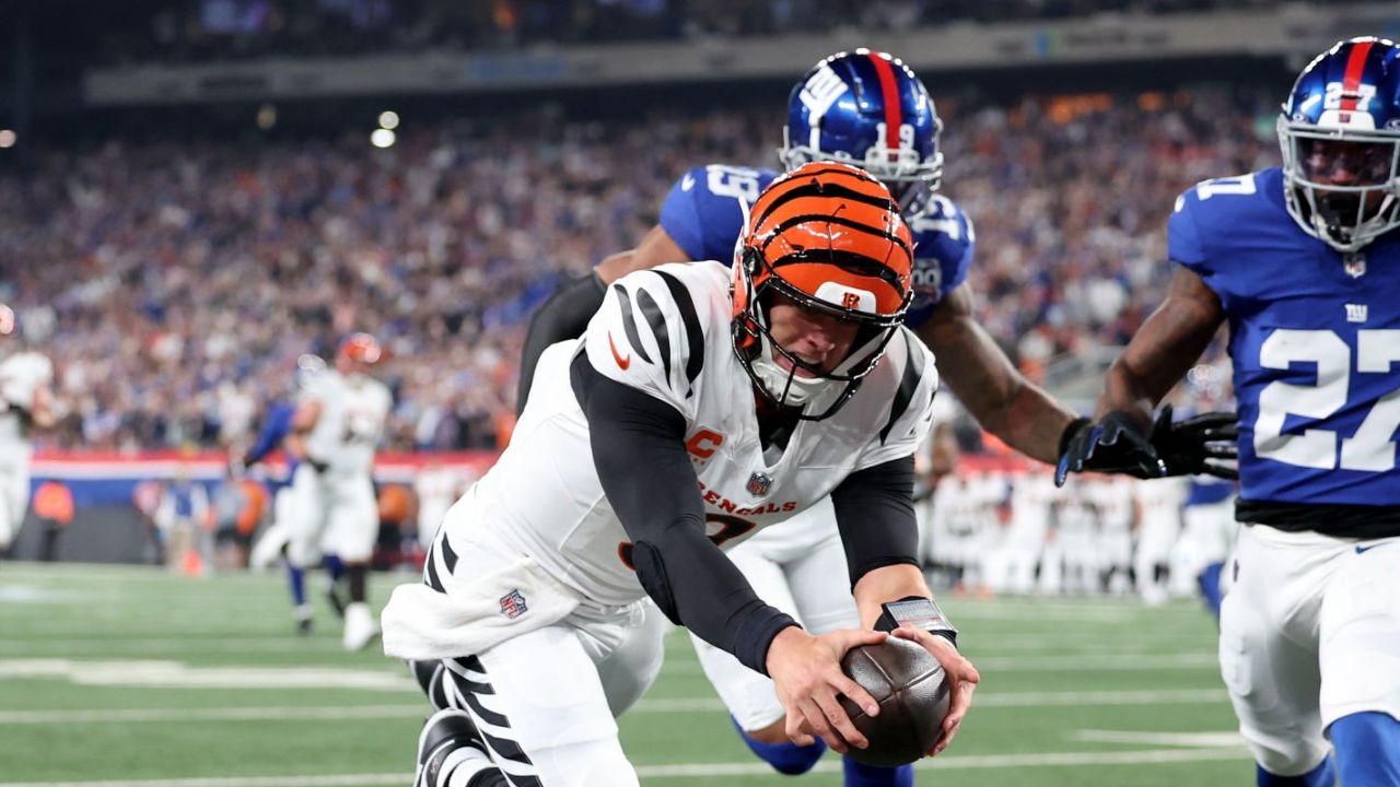 QB Joe Burrow, Cincinnati Bengals