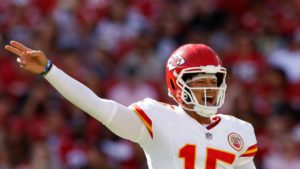 QB Patrick Mahomes, Kansas City Chiefs