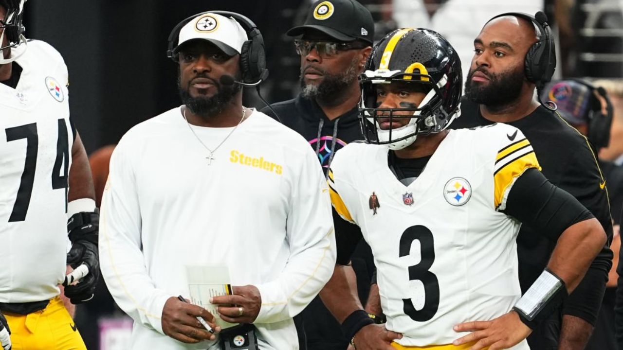 HC Mike Tomlin y QB Russell Wilson, Pittsburgh Steelers