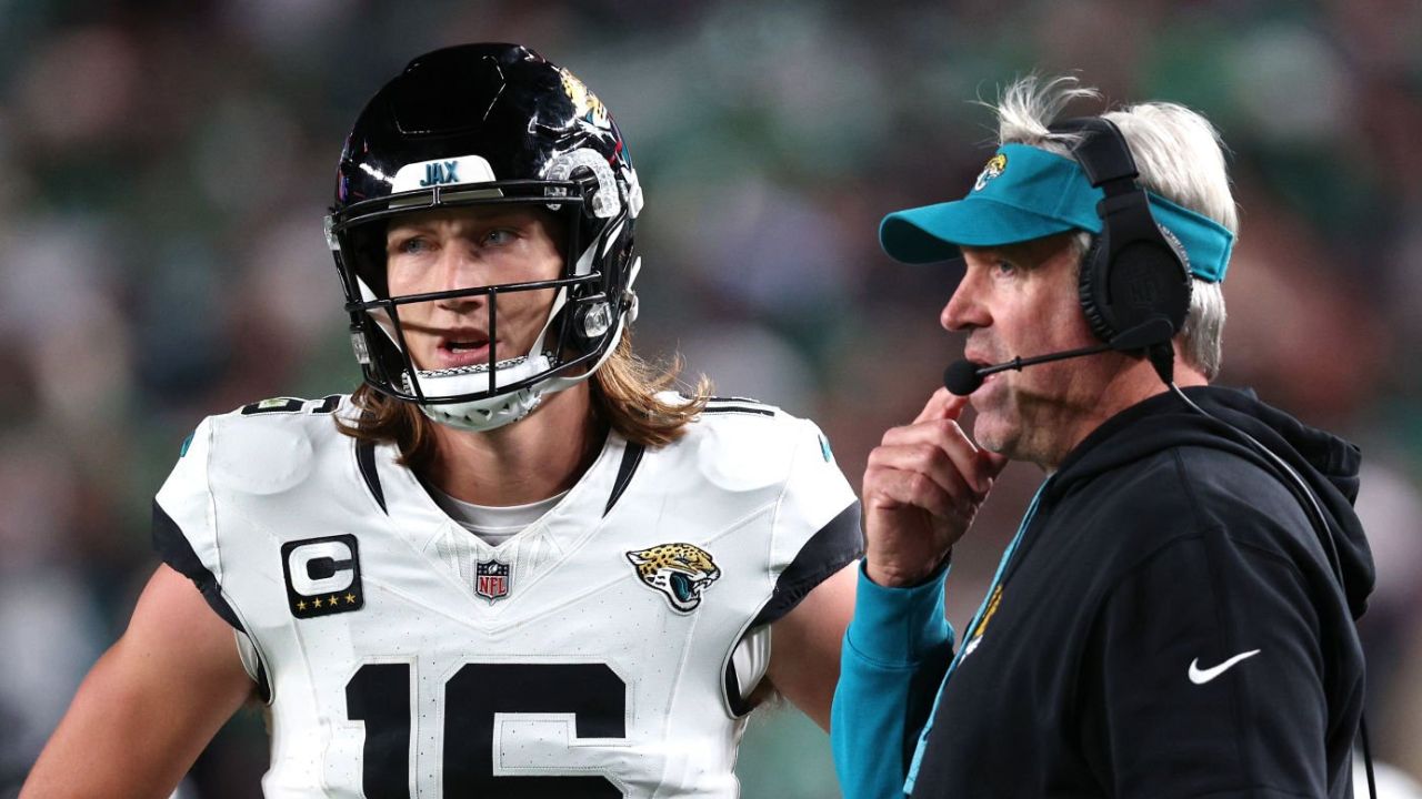 QB Trevor Lawrence y HC Doug Pederson, Jacksonville Jaguars