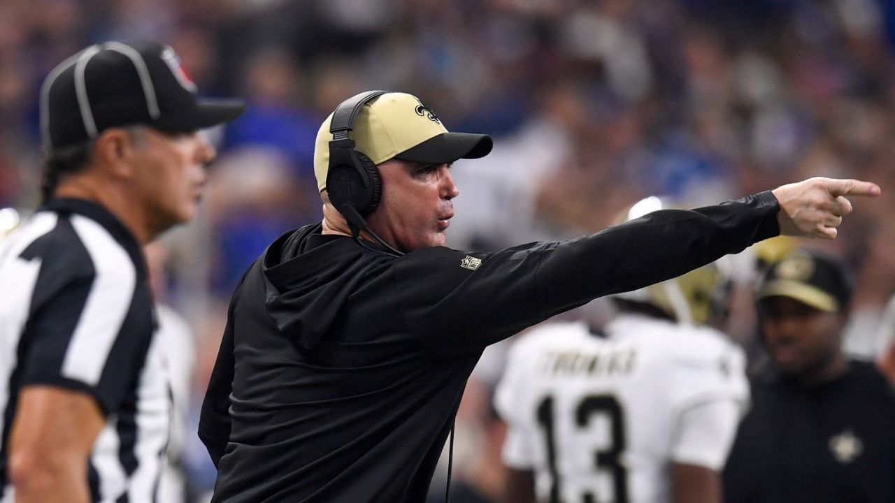 Darren Rizzi, entrenador en jefe interino de los New Orleans Saints