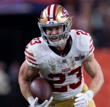 RB Christian McCaffrey, San Francisco 49ers