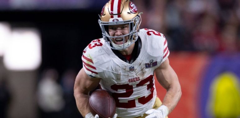 RB Christian McCaffrey, San Francisco 49ers