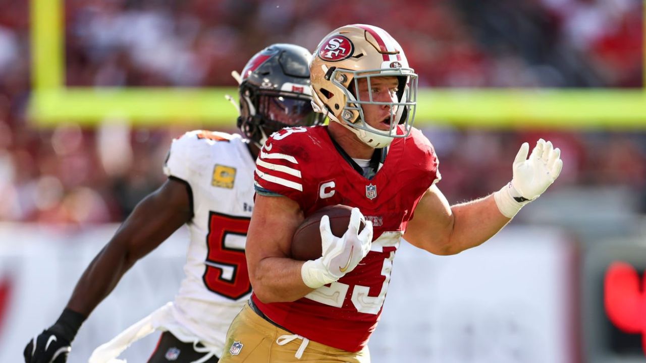 RB Christian McCaffrey, San Francisco 49ers