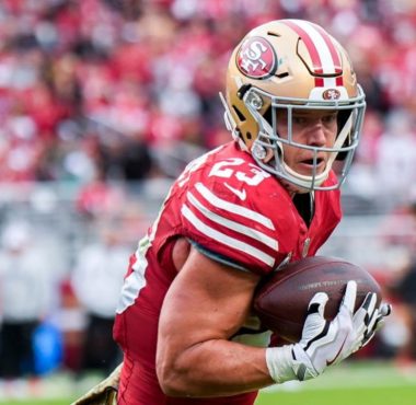 RB Christian McCaffrey, San Francisco 49ers