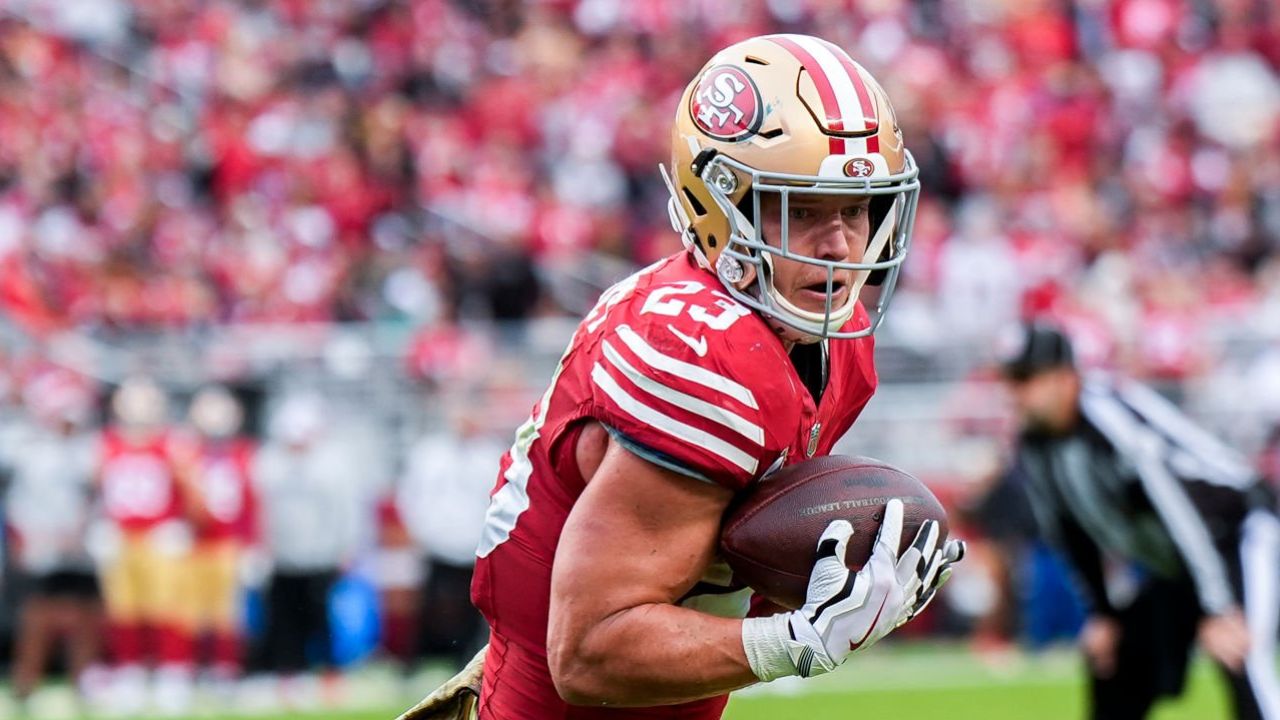 RB Christian McCaffrey, San Francisco 49ers