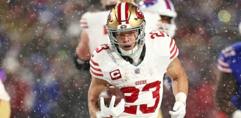 RB Christian McCaffrey, San Francisco 49ers