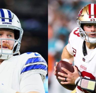 QB Cooper Rush, Dallas Cowboys; QB Brock Purdy, San Francisco 49ers