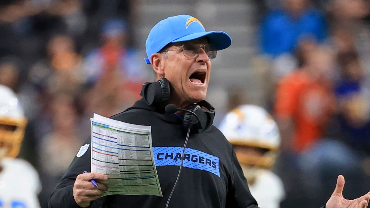 HC Jim Harbaugh, Los Angeles Chargers