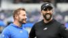 HC Sean McVay, Los Angeles Rams; HC Nick Sirianni, Philadelphia Eagles