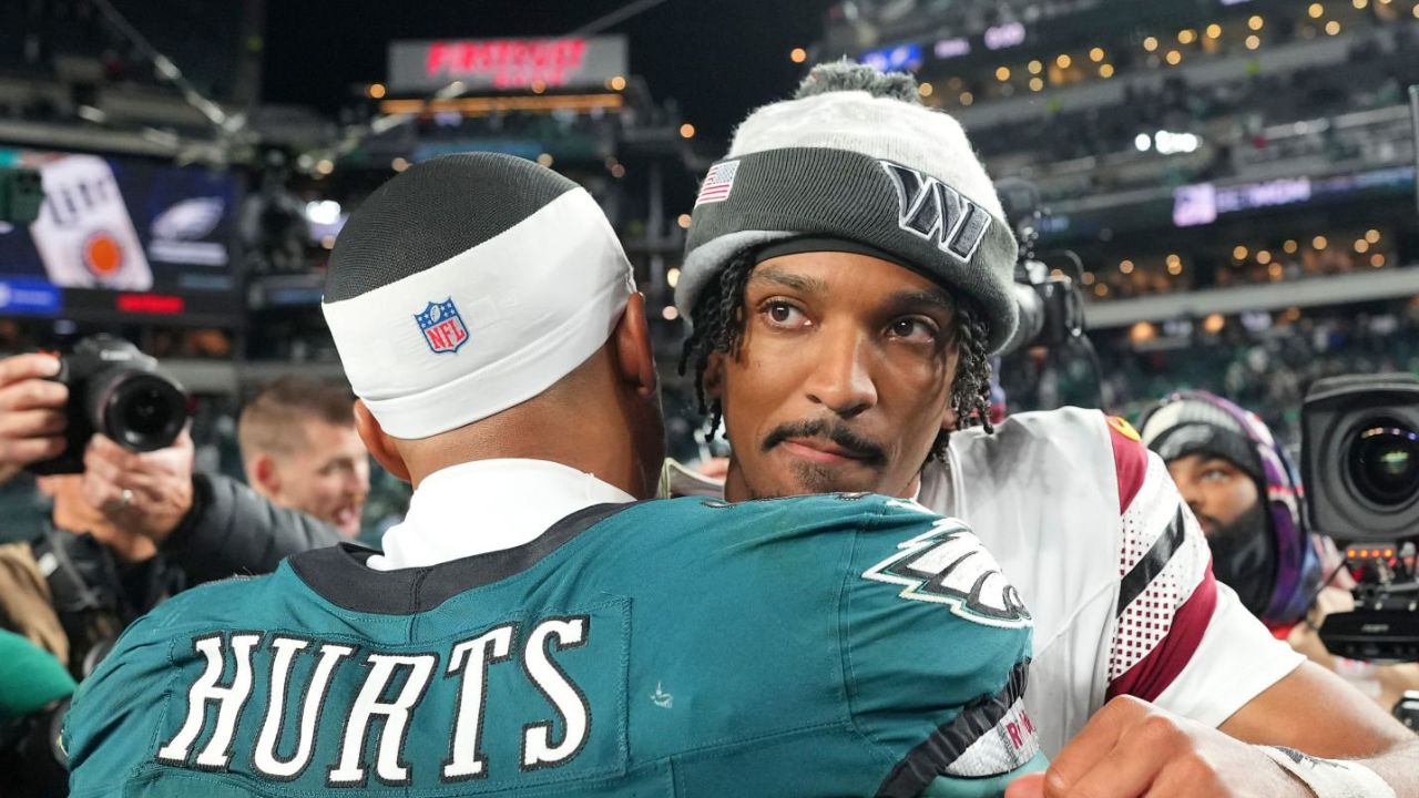 QB Jalen Hurts, Philadelphia Eagles; QB Jayden Daniels, Washington Commanders