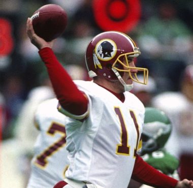 QB Mark Rypien con los Washington Redskins en 1991