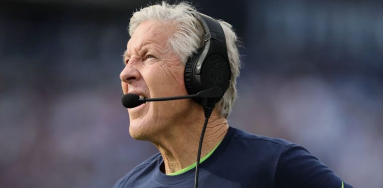 Pete Carroll como entrenador en jefe de los Seattle Seahawks