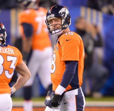 QB Peyton Manning con los Denver Broncos en el SB XLVIII