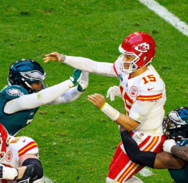 Eagles vs. Chiefs en el Super Bowl LVII