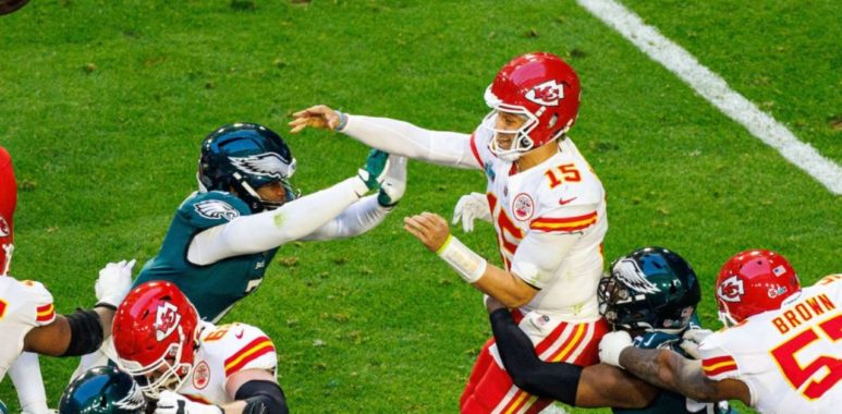 Eagles vs. Chiefs en el Super Bowl LVII