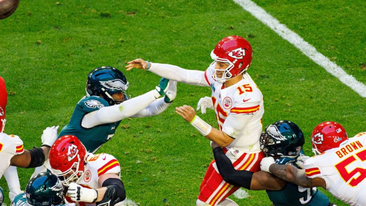 Eagles vs. Chiefs en el Super Bowl LVII