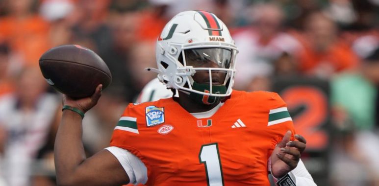 QB Cam Ward, Miami Hurricanes