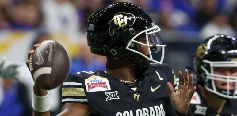 QB Shedeur Sanders con los Colorado Buffaloes