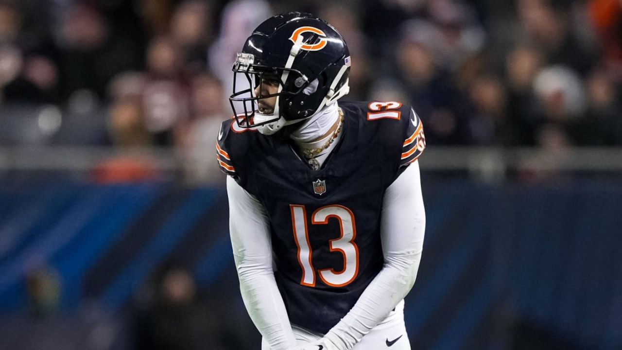 WR Keenan Allen con los Chicago Bears