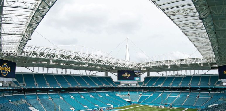 Hard Rock Stadium, hogar de los Miami Dolphins