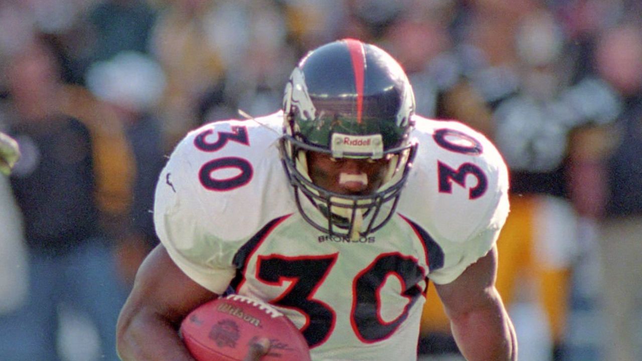 RB Terrell Davis con los Denver Broncos