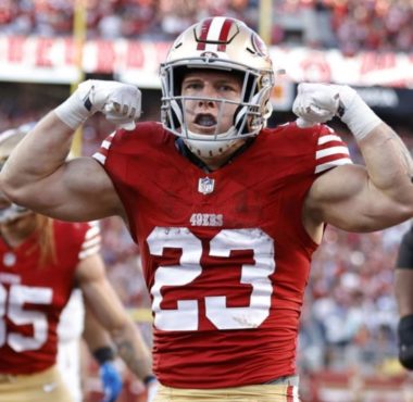 RB Christian McCaffrey, San Francisco 49ers