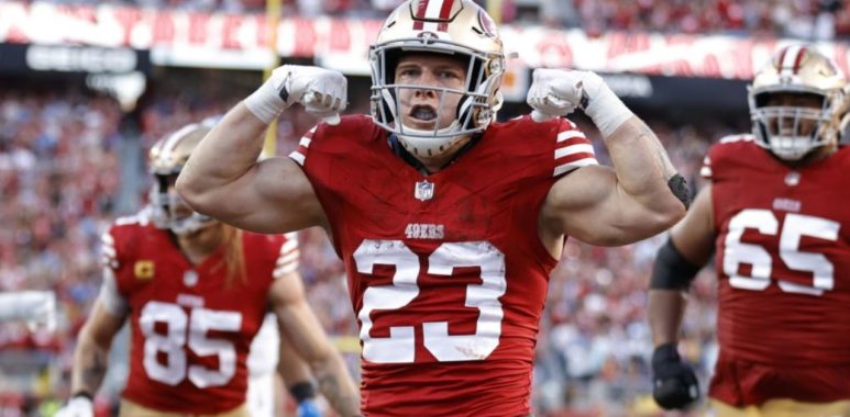 RB Christian McCaffrey, San Francisco 49ers