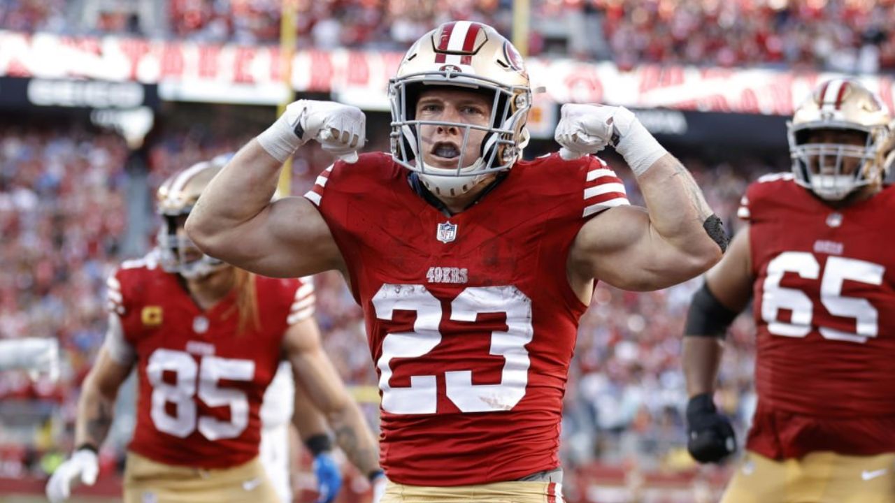 RB Christian McCaffrey, San Francisco 49ers