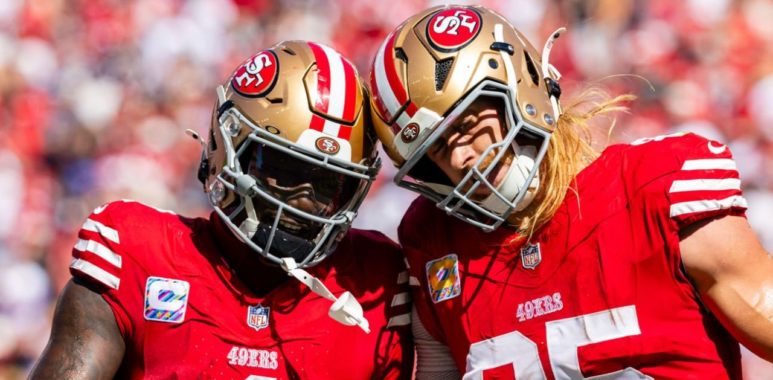 WR Deebo Samuel y TE George Kittle, San Francisco 49ers