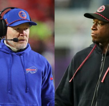 HC Sean McDermott, Buffalo Bills; HC Raheem Morris, Atlanta Falcons