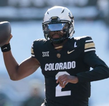 QB Shedeur Sanders con los Colorado Buffaloes