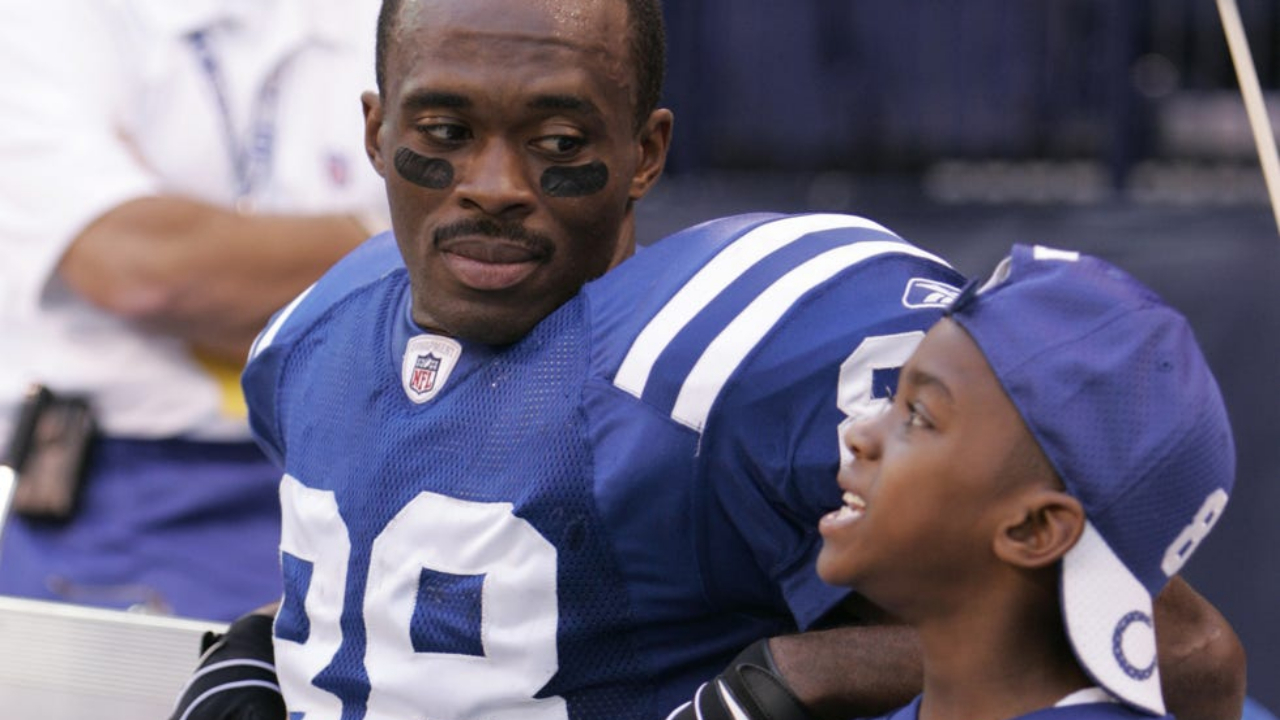 Marvin Harrison padre (izquierda) y Marvin Harrison Jr. (derecha)