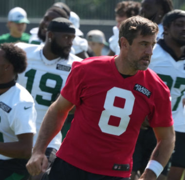 QB Aaron Rodgers, New York Jets