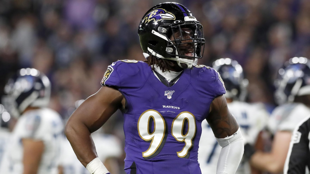 LB Matthew Judon en los Ravens